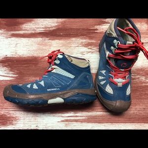 Girls Merrell Hiking Boots